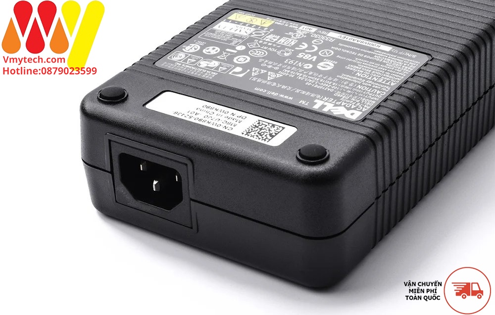 Adapter, Sạc Laptop Dell 19.5V-10.8A (210w) Chân Kim To,Chuyên Dòng Gaming