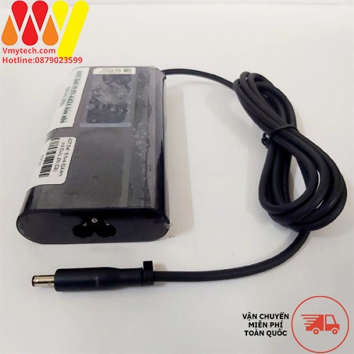 Adapter Sạc Laptop Dell 19.5v-4.62A chân kim nhỏ( 4.5mm X 3.0mm), Phân Loại Oval