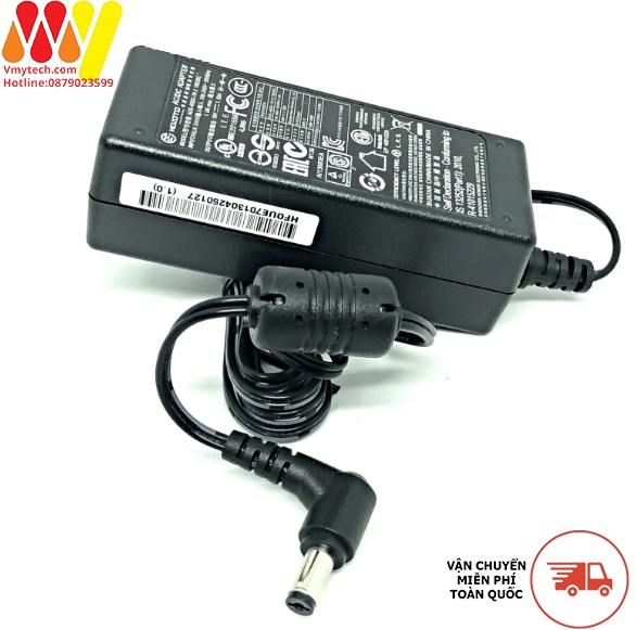 Sạc Laptop Toshiba 19V - 1.58A (30W) chân thường 5.5 * 2.5mm, Chính Hãng