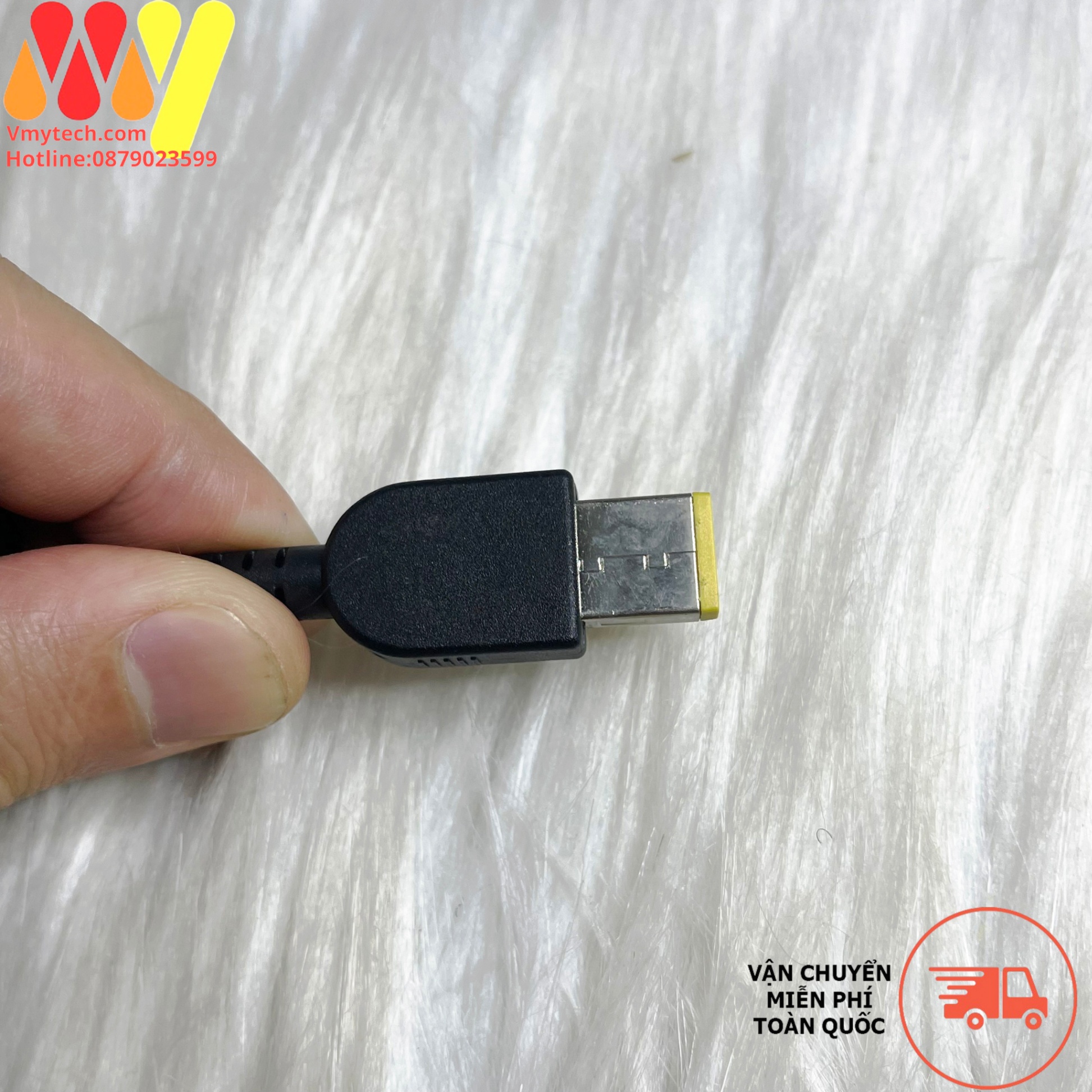 Sạc Laptop Lenovo 20-4.5A chân USB, Bóc Máy(ORG)