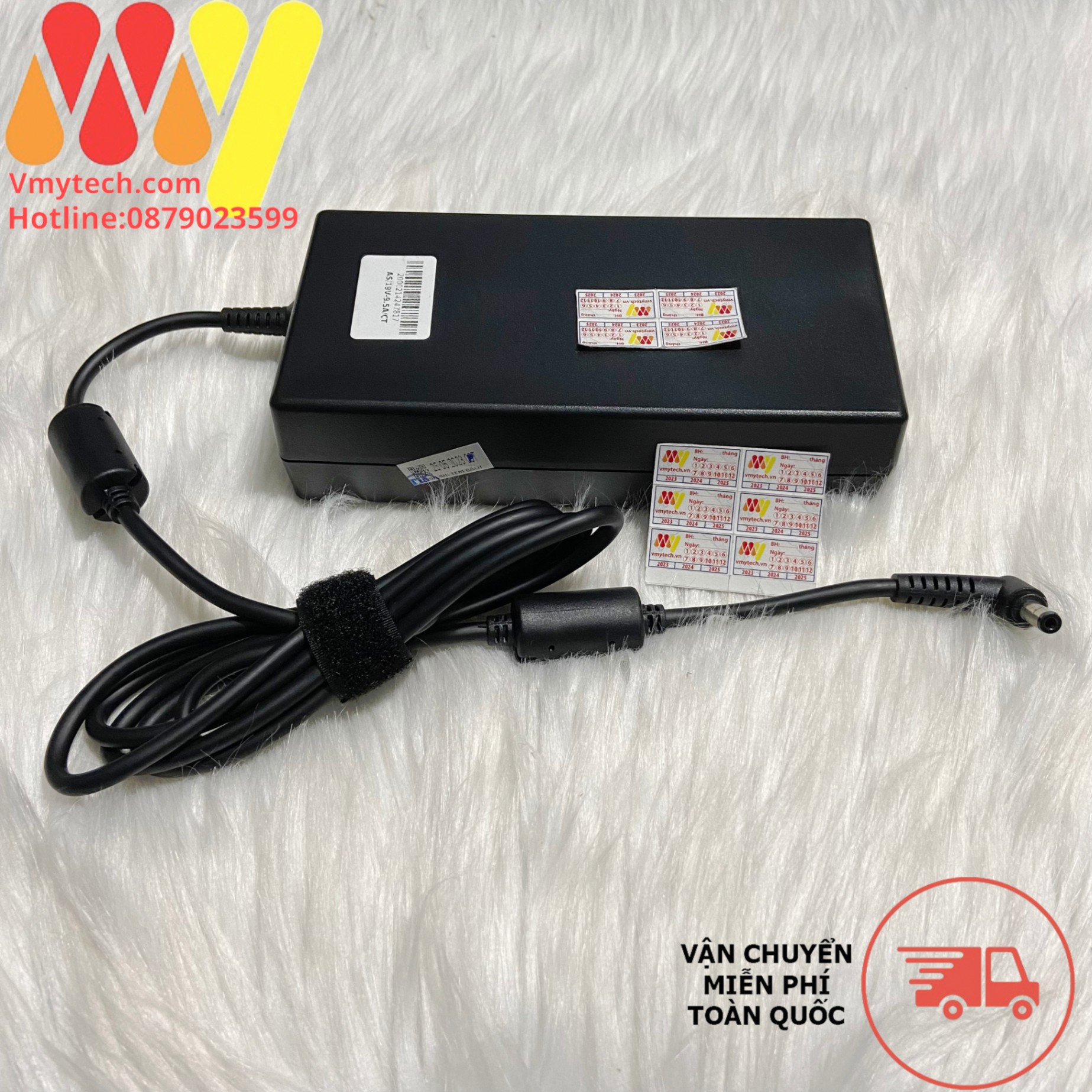 Sạc Asus 19V- 9.5A Chân Kim Nhỏ 4.5mm x 3.0 mm , Sạc Asus 180W Chính Hãng