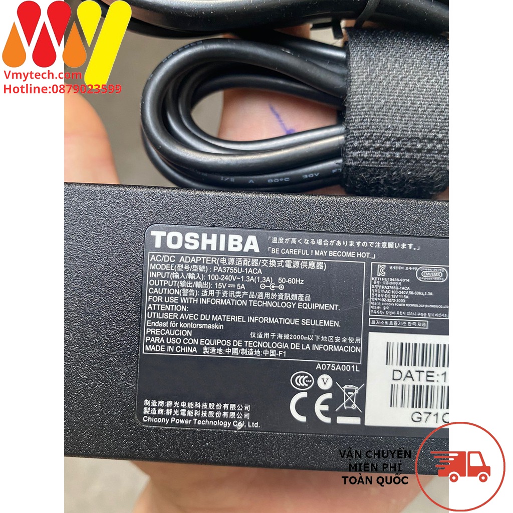 Sạc laptop Toshiba Satellite Pro 6000 6050 6070 6100