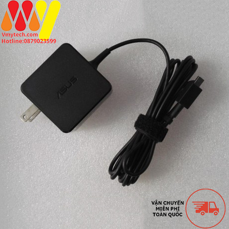 Sạc laptop ASUS EeeBook X205T X205TA, Sạc Asus 45W Đầu USB Chính Hãng