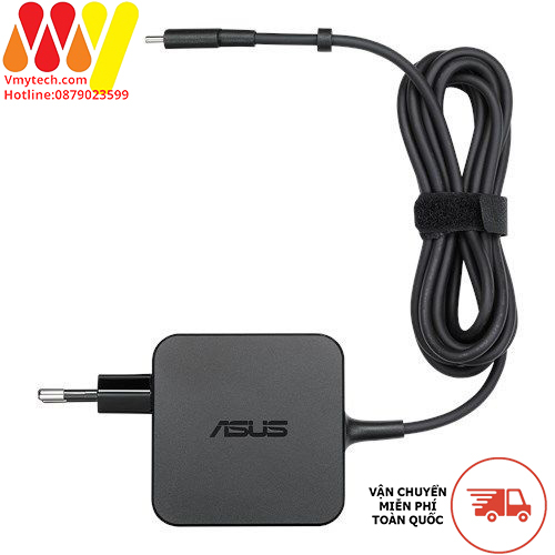 Sạc laptop ASUS EeeBook X205T X205TA, Sạc Asus 45W Đầu USB Chính Hãng