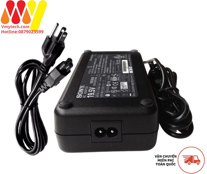 Adapter, Sạc Sony 19.5V- 7.7A chân thường , Sạc Sony 150W Chính Hãng