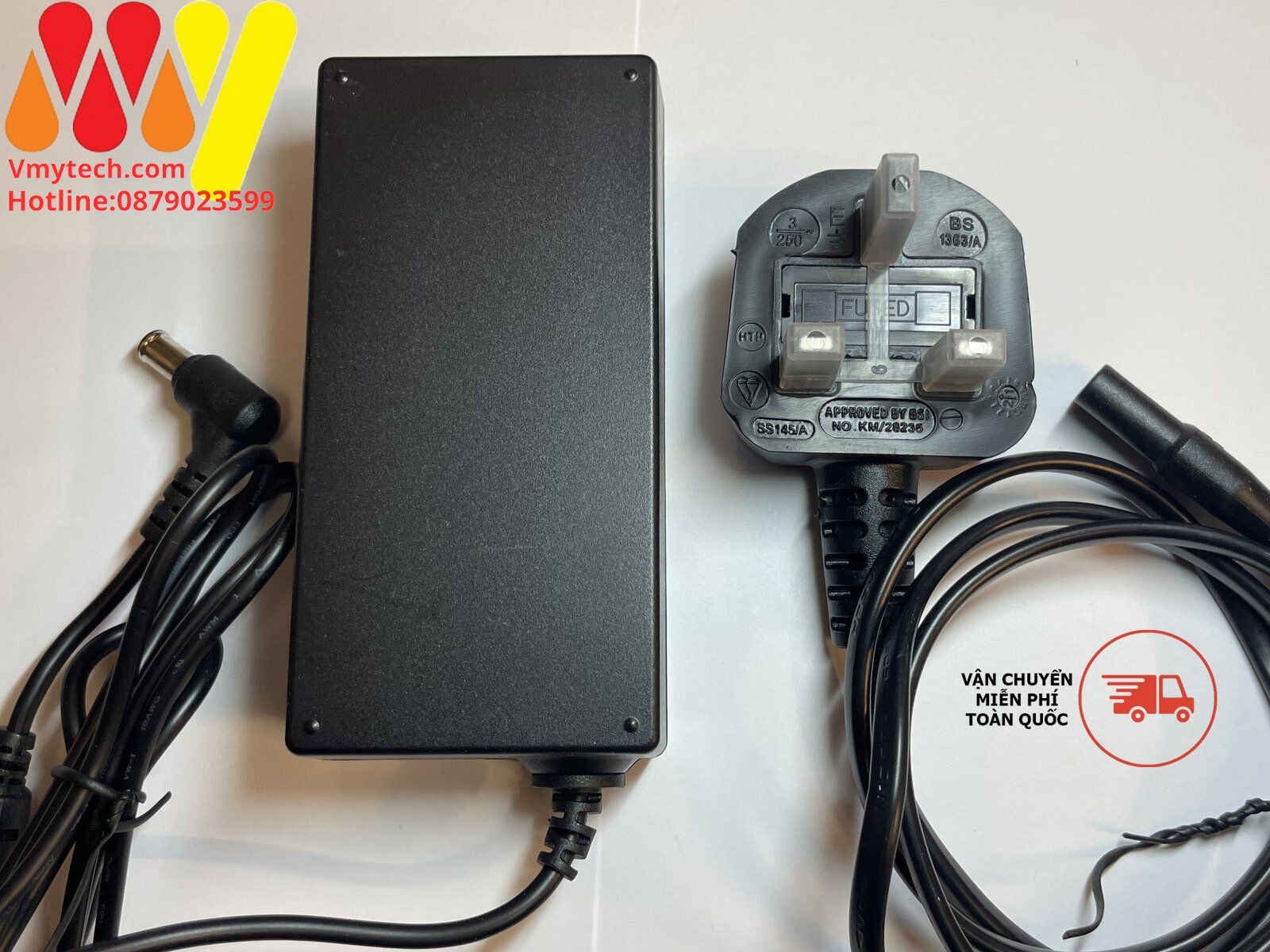 Adapter, Sạc Laptop Samsung 14v-3.21a, Sạc Asus 65W Chính Hãng
