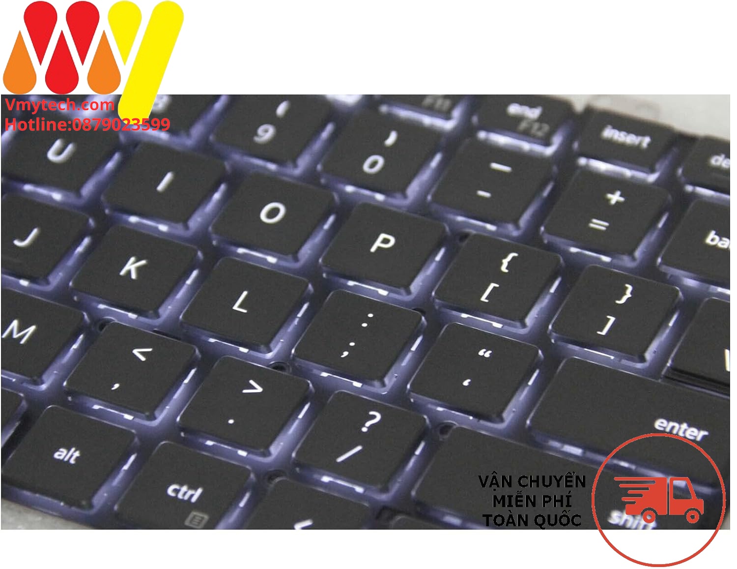 Bàn phím laptop Dell Latitude 5320 5330 7310 7320 7330 (CÓ ĐÈN)