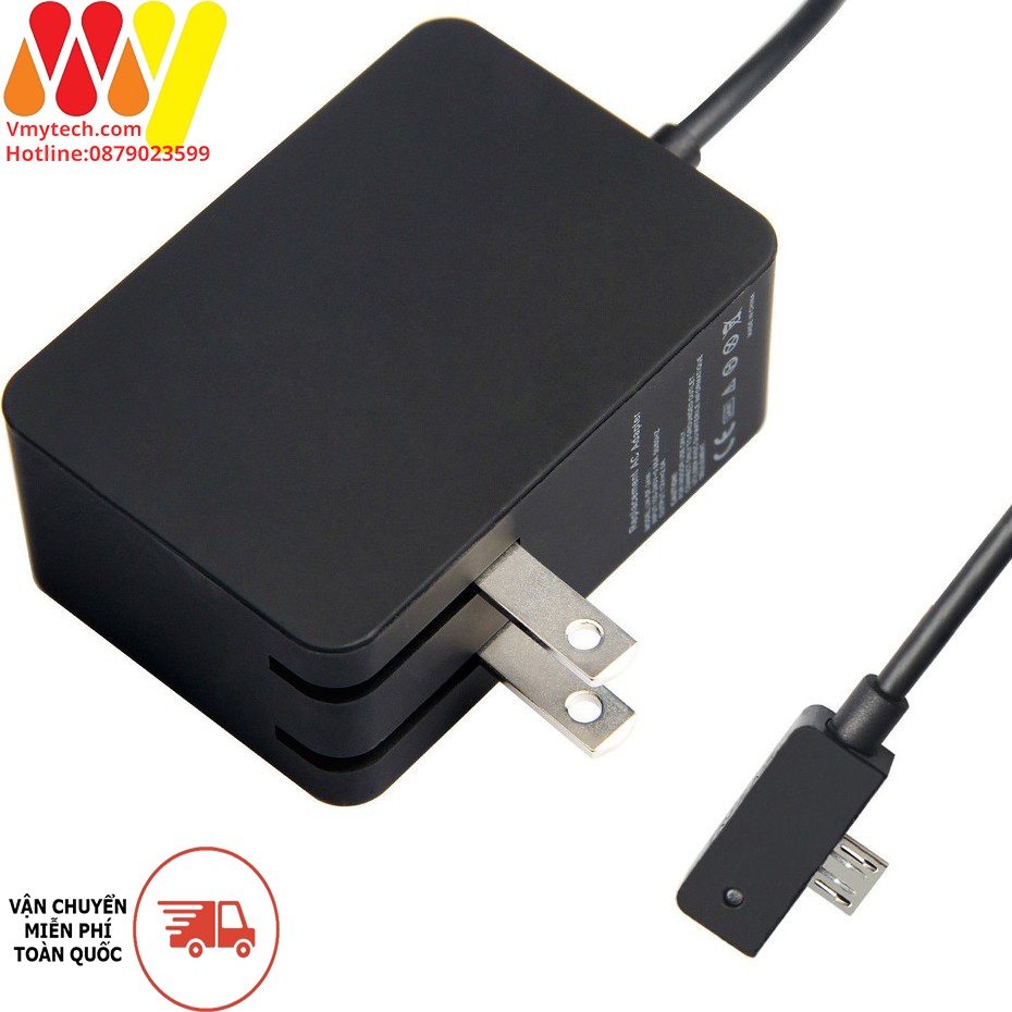 Adapter, SẠC SURFACE 3 5.2V-2.5A , Sạc Surface 13W Chính Hãng