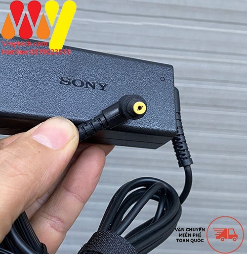 Adapter, Sạc Sony 10.5V - 3.8A chân tròn 4.8 * 1.7mm, Sạc Sony 40W Chính Hãng