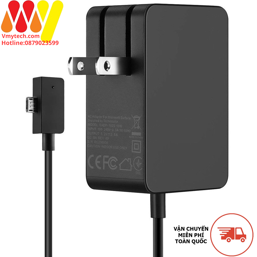 Adapter, SẠC SURFACE 3 5.2V-2.5A , Sạc Surface 13W Chính Hãng