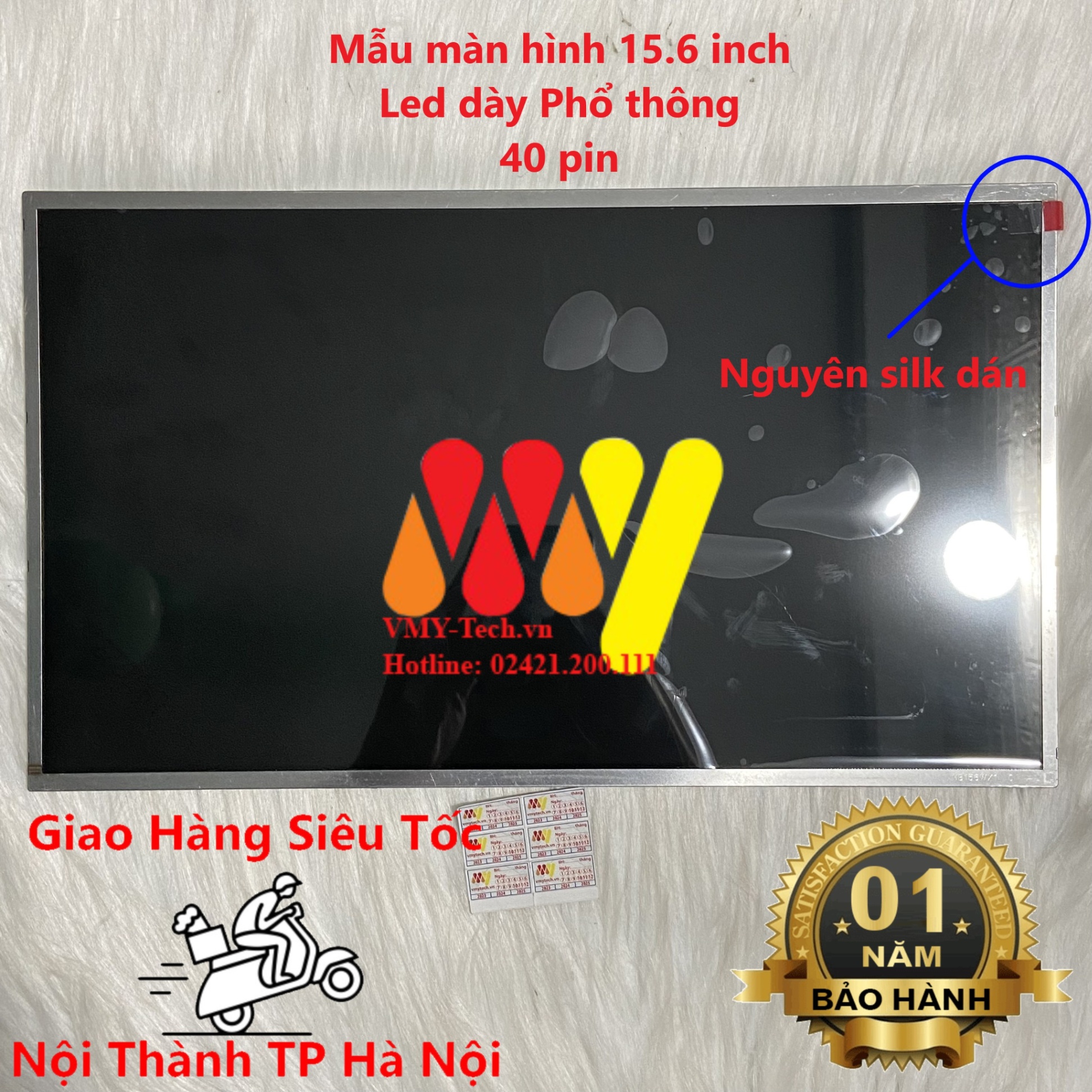 LCD 15.6/Dày/40 pin/Full HD/NEW