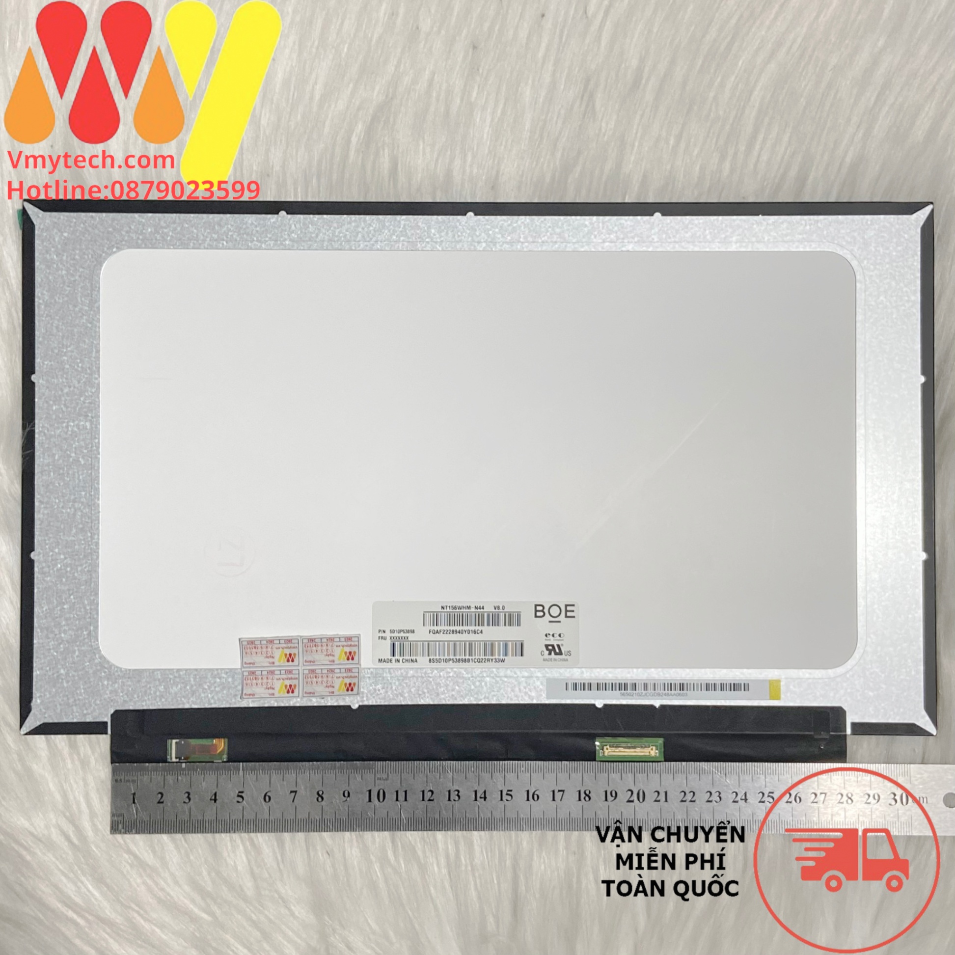 LCD 15.6 Mỏng/30 pin/viền mỏng/Không tai/HD