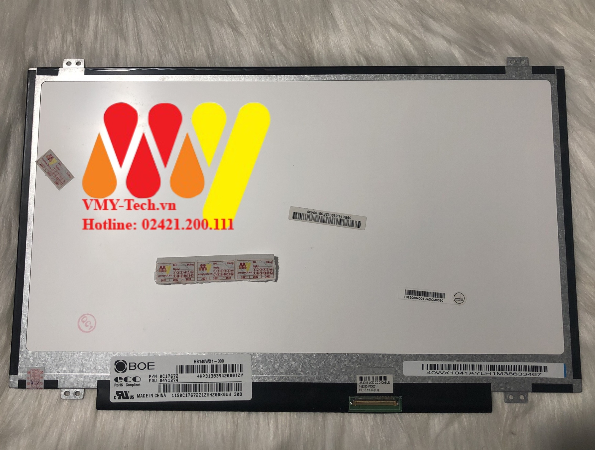 LCD 14/Mỏng/40 pin/HD+/1600x900