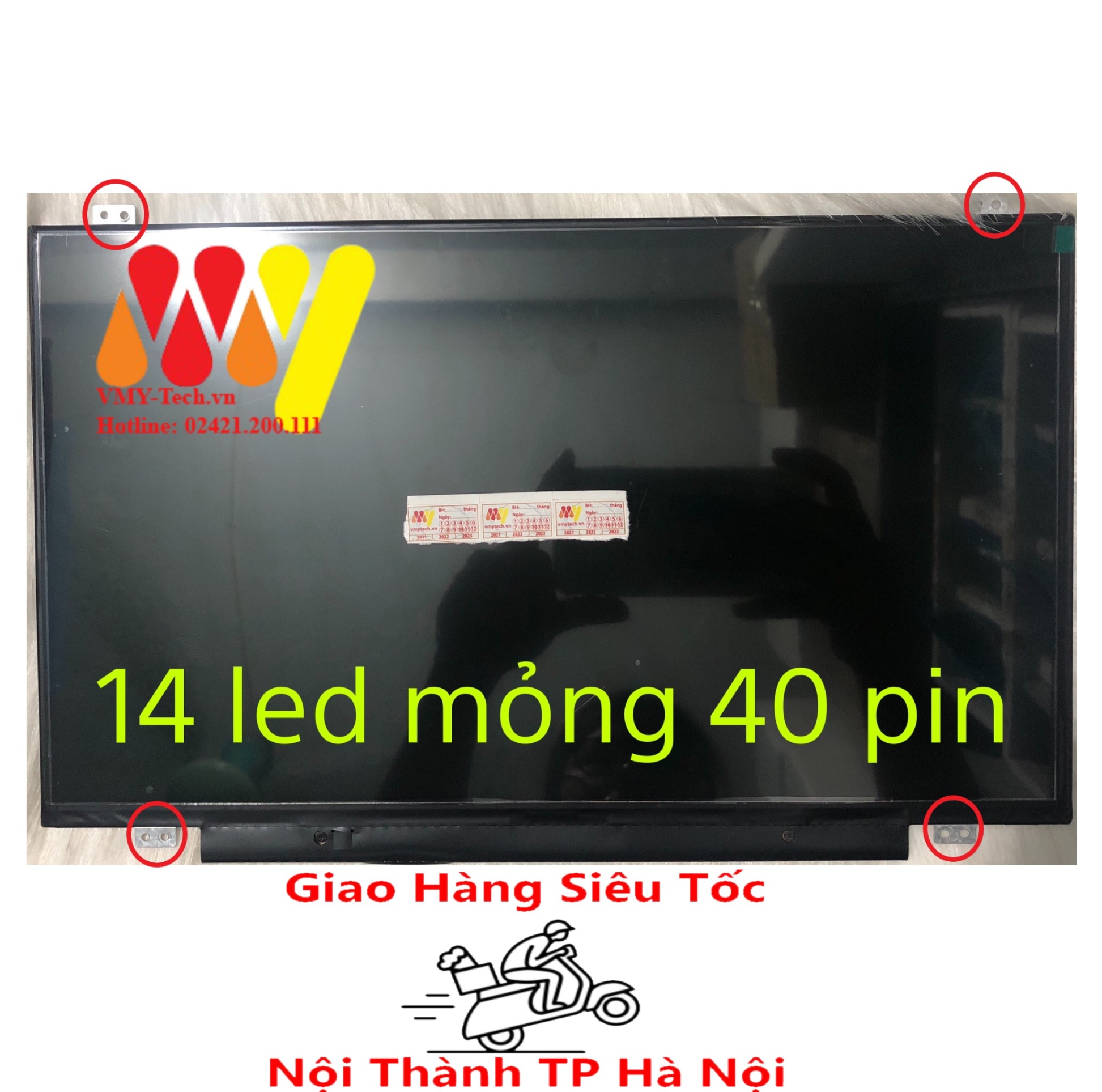 LCD 14/Mỏng/40 pin/HD+/1600x900