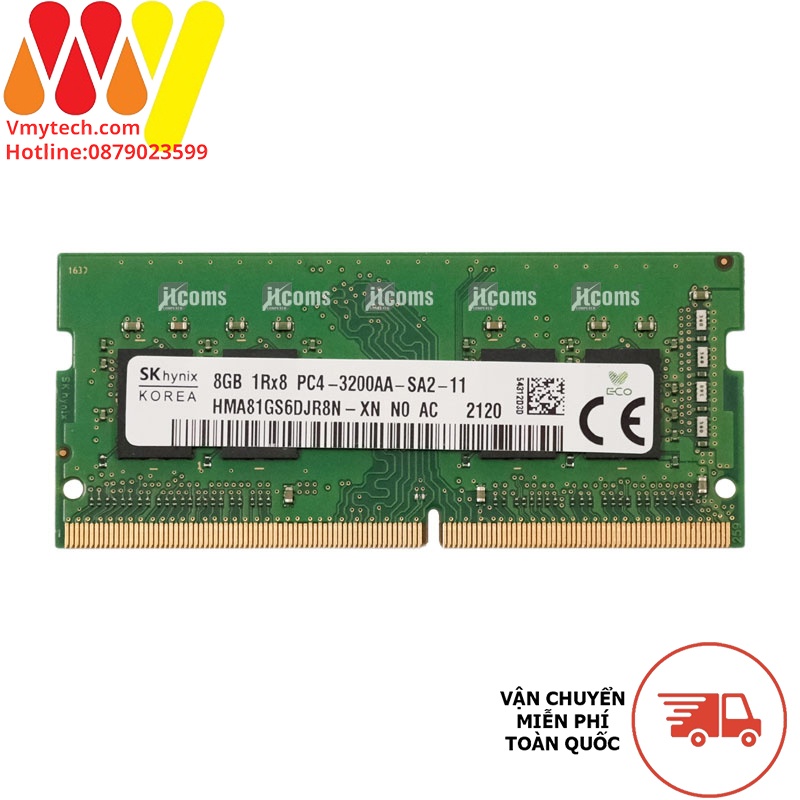 Ram PC4 DDR4 8G Bus 3200 new Bh 36T