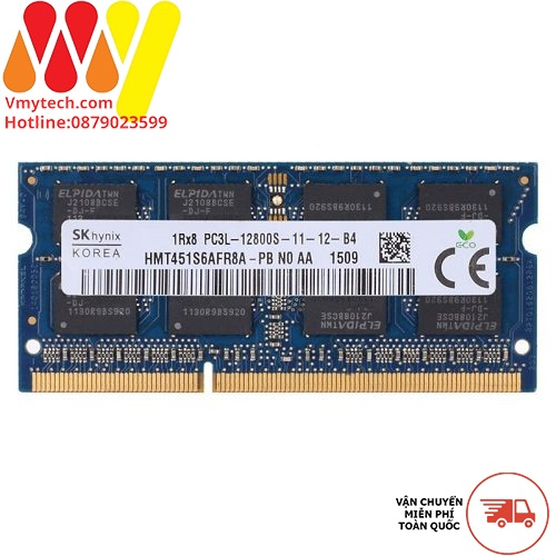RAM LAPTOP SAMSUNG/HYNIX DDR3L/ PC3L 4GB/1600 NEW