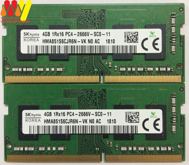 Ram PC4 DDR4 4G Bus 2666 new Bh 36T