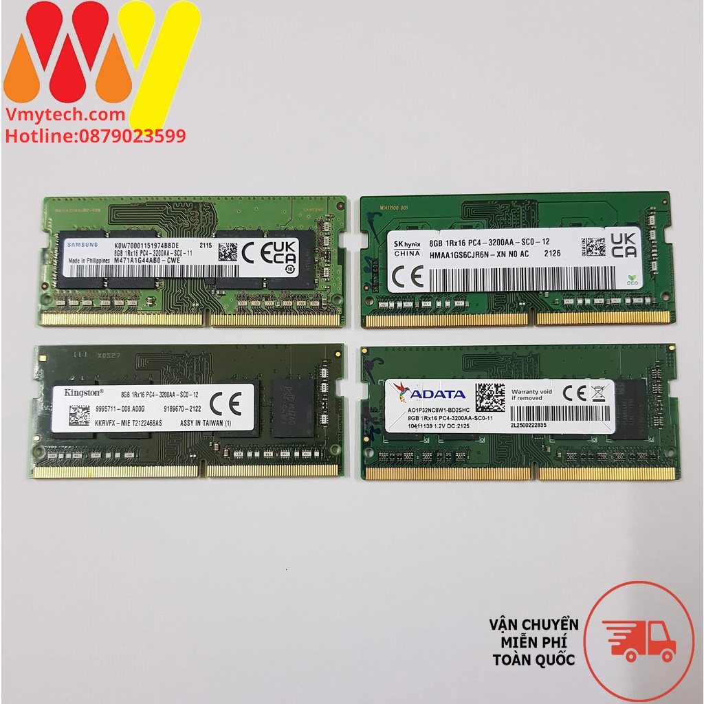 Ram PC4 DDR4 8G Bus 3200 new Bh 36T