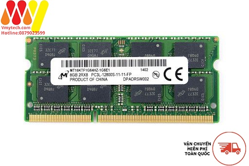 RAM LAPTOP SAMSUNG/HYNIX DDR3L/ PC3L 8GB/1600 NEW