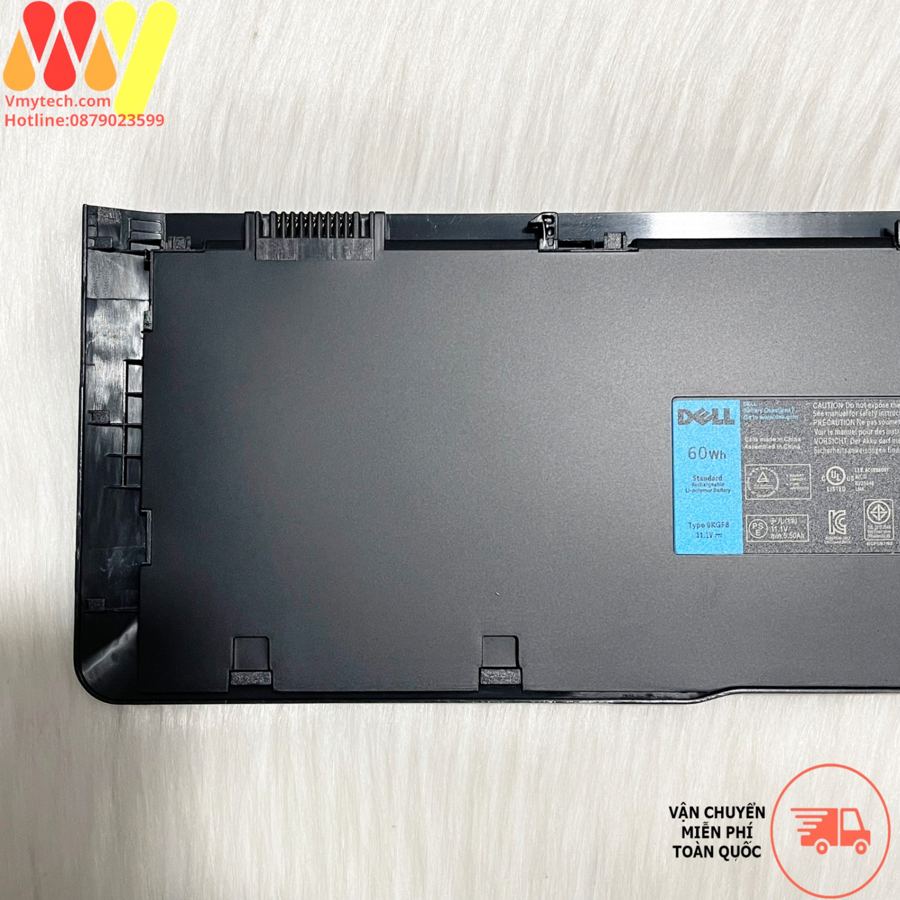 Pin Laptop Dell Latitude 6430U, L6430, e6430U, XX1D1, 9KGF8, TRM4D, 7XHVM 6FNTV 7HRJW 7HTJW