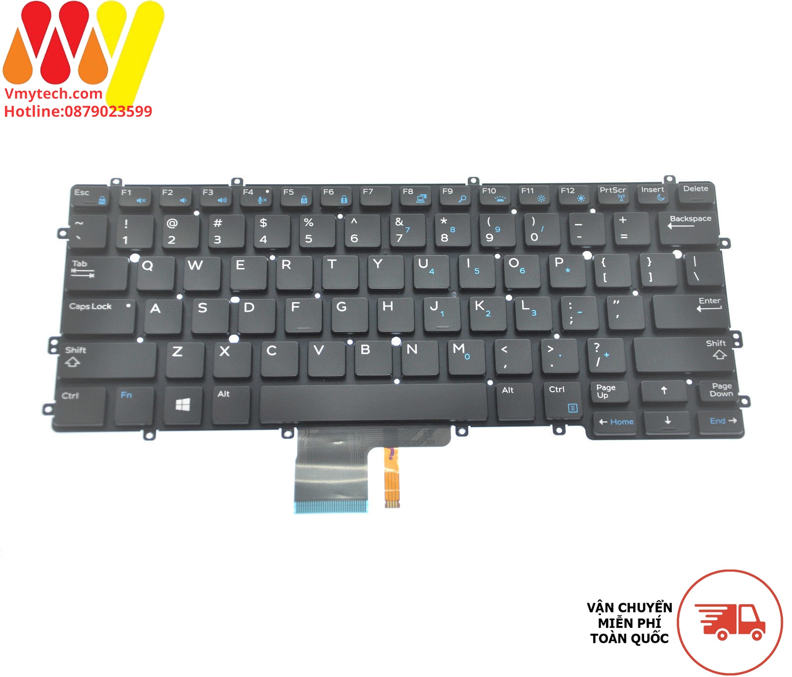 Bàn phím Laptop Dell E7370
