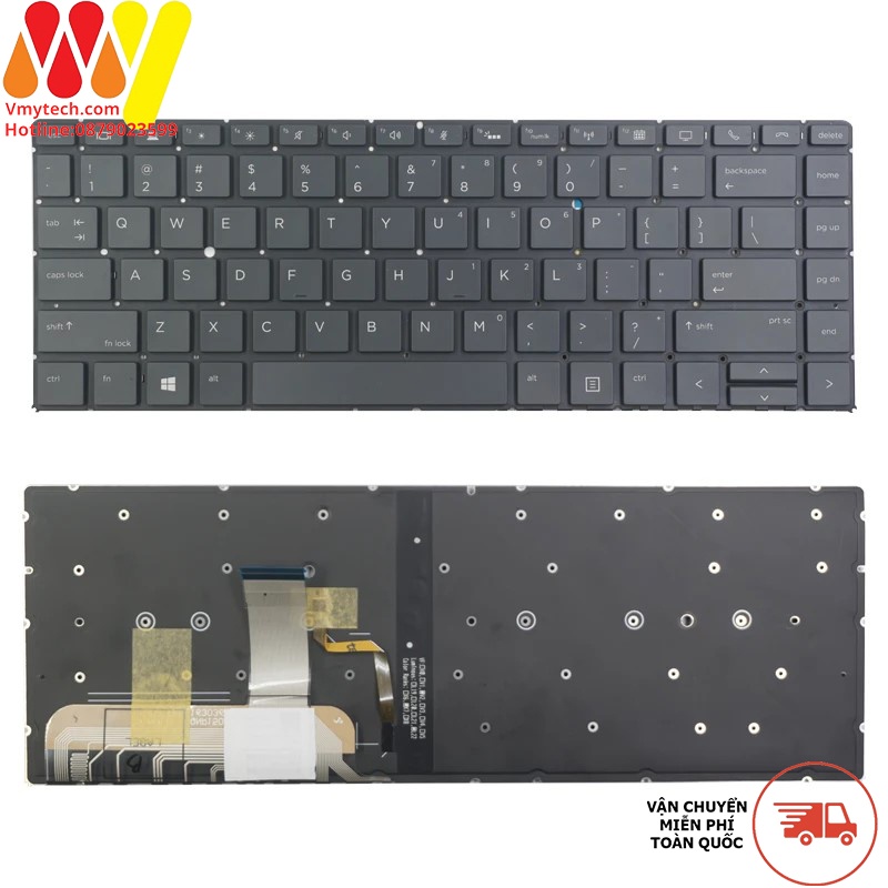 Bàn Phím Laptop HP EliteBook x360 1040 G5 1040 G4 (led)