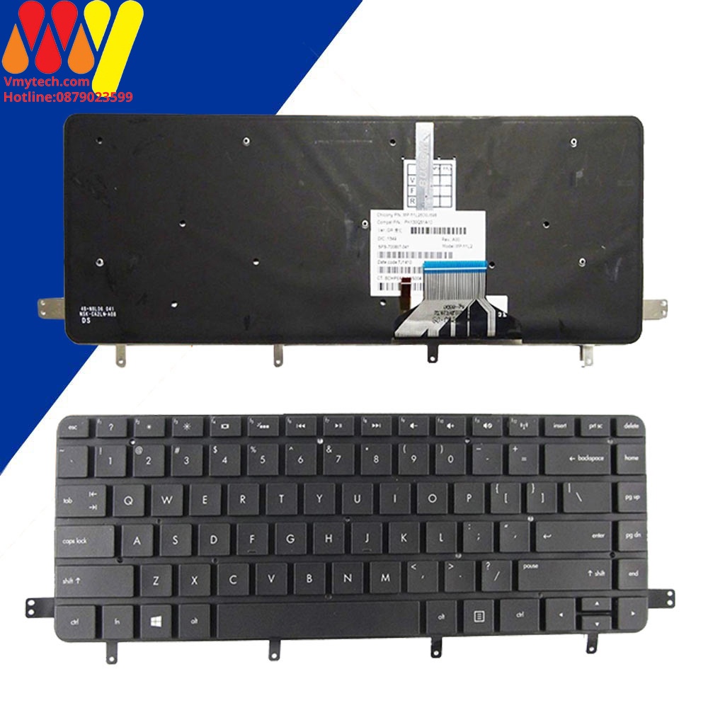 Bàn Phím Laptop HP XT15-4000,15-4001xx 15-4010nr,HP Spectre XT TouchSmart Ultrabook 15-4150ed 15-4000ed