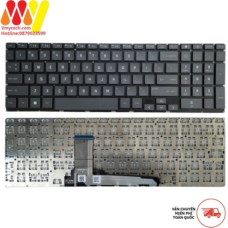 BÀN PHÍM DÀNH CHO LAPTOP HP VICTUS 16-D 16-E 16-D0013dx 16-D0030nr 16T-D000 TPN-Q263
