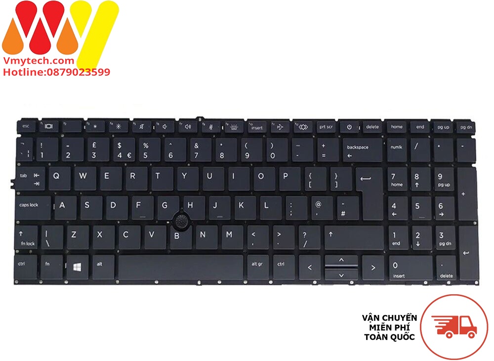 Bàn Phím Laptop HP 850-G7 845-G7 855-G7 850-g8 led