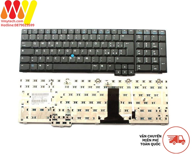 Bàn phím Keyboard Laptop HP 8710P 8710W NX9420 NX9440 NW9440