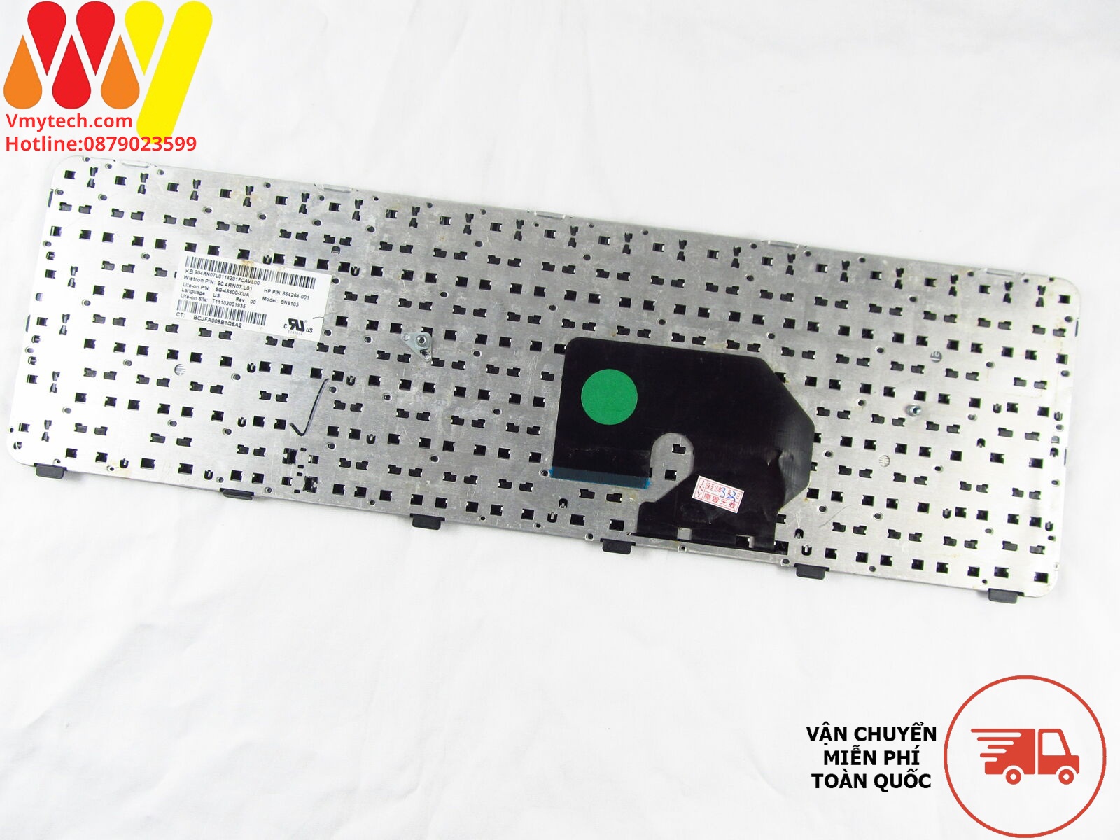 Keybroad Laptop HP DV7-4000, DV7-4100, dv7-5000(den) Cap CONG