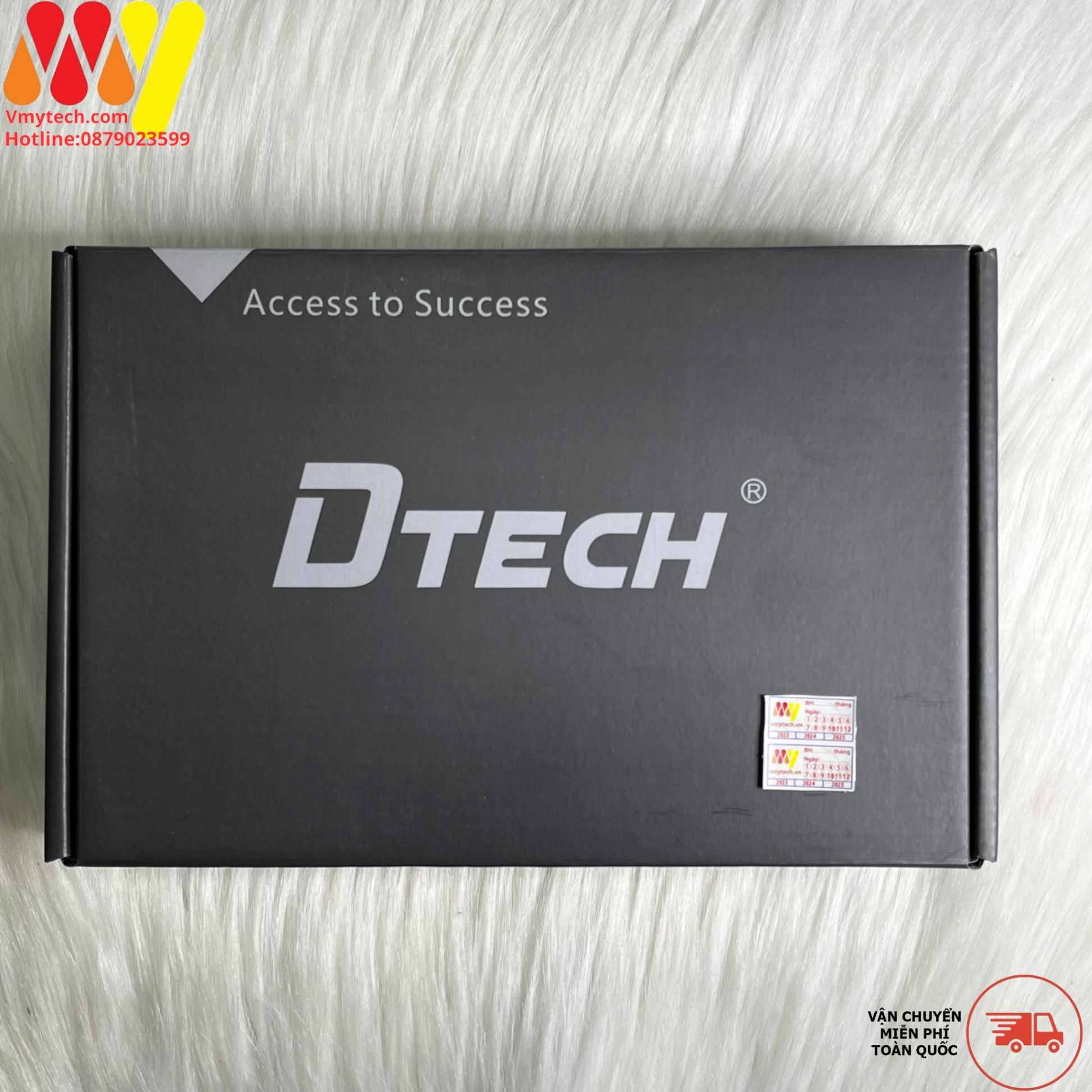 Bộ Chia HDMI 1 ra 8 chính hãng Dtech DT-7148 Hỗ trợ 4K Chính Hãng