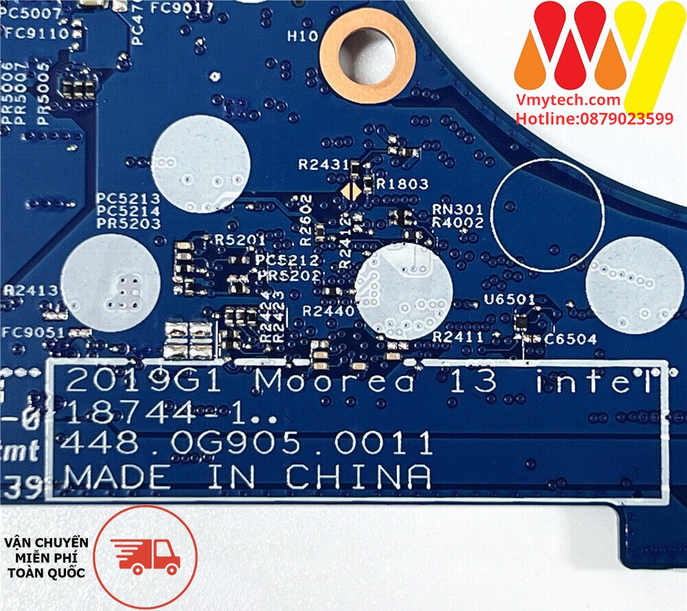 MAIN thay thế dùng cho Laptop HP 13AQ I5-10210U Mã main 18744-1