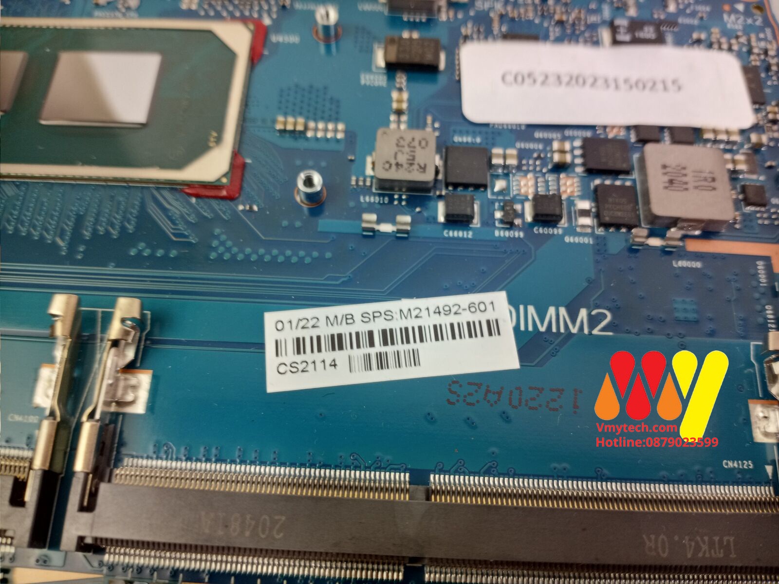 MAIN thay thế dùng cho Laptop HP 14 DW I5-1135G7 mã : m21492-601