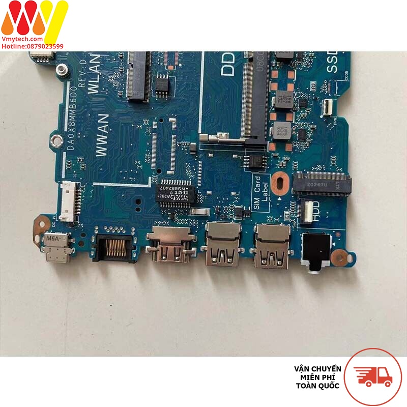 MAIN Thay thế cho Laptop HP 440G7 450 G7 I5-10210U Mã main : da0x8mmb6d0