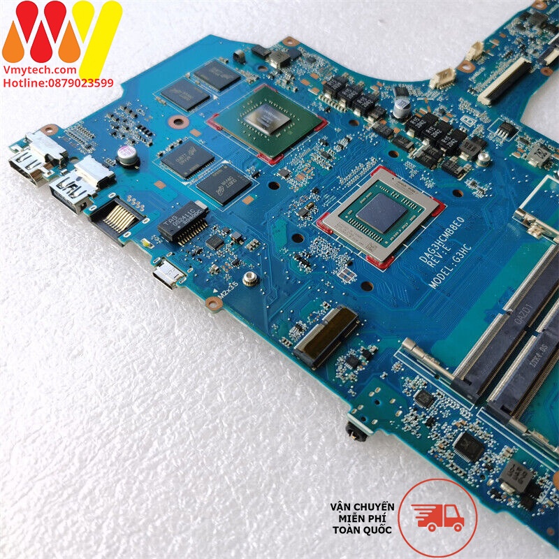 MAIN thay thế dùng cho Laptop HP PAVILLION GAMING 15EC RYZEN 7 5800H Mã main : dag3hcmb8e0