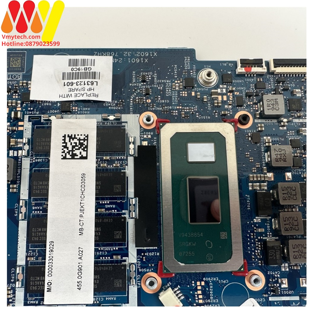 MAIN Thay thế dùng cho Laptop HP ENVY 13AQ I7-8565U Mã main : 18744-1