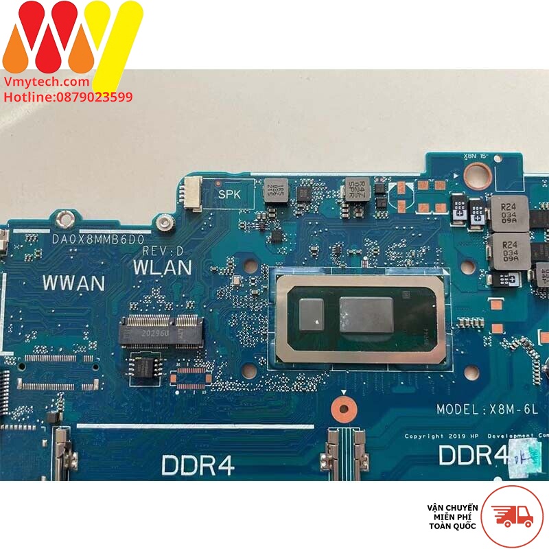 MAIN Thay thế cho Laptop HP 440G7 450 G7 I5-10210U Mã main : da0x8mmb6d0