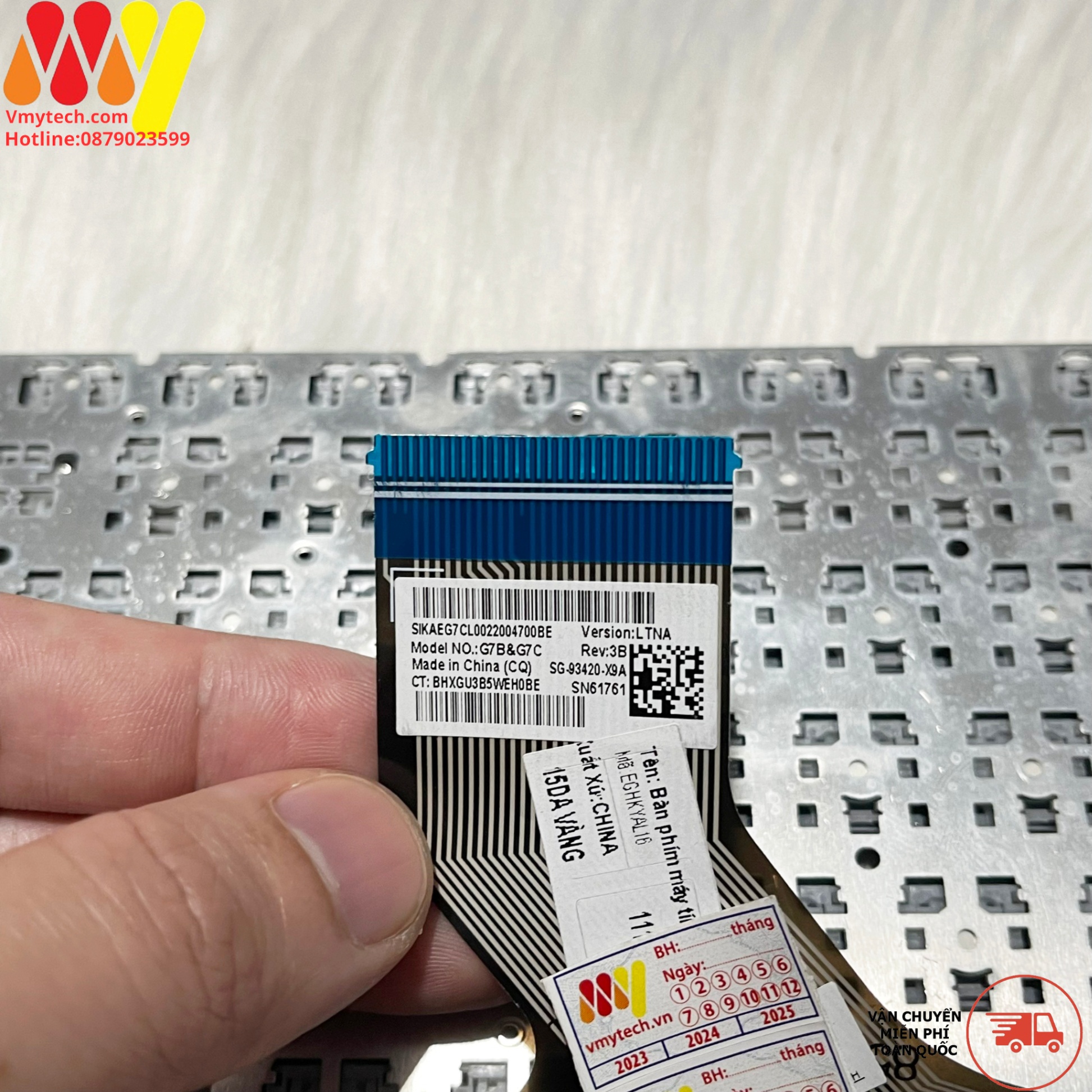 Bàn phím laptop HP 15-DA 15-DB 15-CS 15-DX 15-CN 15-CH 15S-DU 17-CA 17-by 250-G7 255-G7 MÀU VÀNG GOLD
