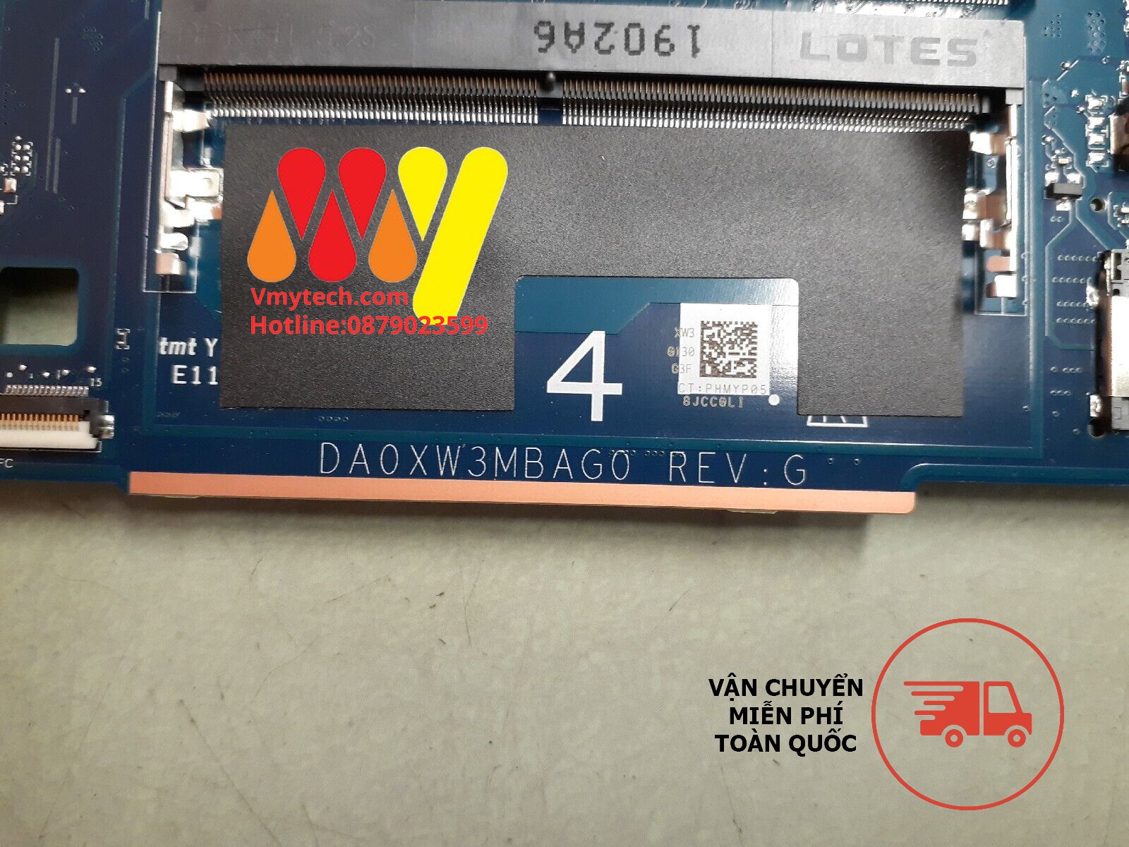 MAIN thay thế dùng cho Laptop HP ZBOOK 15G5 I7-8850H mã : DA0XW2MBAG0