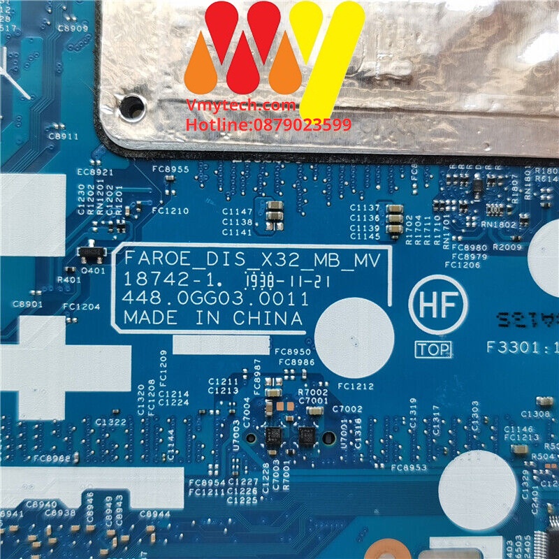 MAIN thay thế dùng cho HP 14DH I3-8130U mã : 18742-1