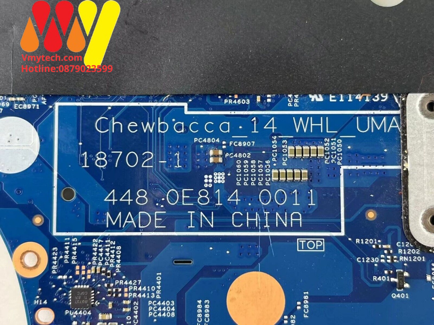 MAIN thay thế dùng cho Laptop HP 14CD I3-8130U Mã main : 18702-1