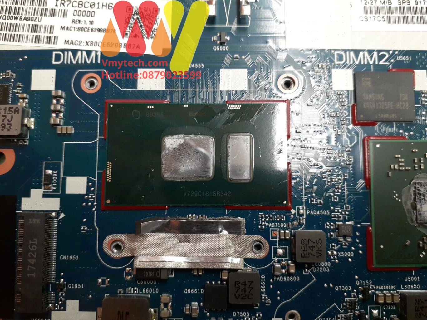 MAIN thay thế cho Laptop HP 840 G4 850 G4 I5-7200U mã : 6050a2854301