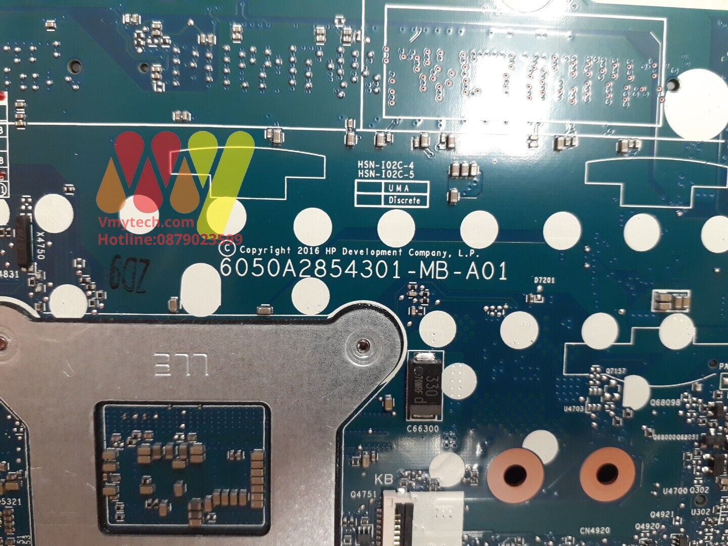 MAIN thay thế cho Laptop HP 840 G4 850 G4 I5-7200U mã : 6050a2854301