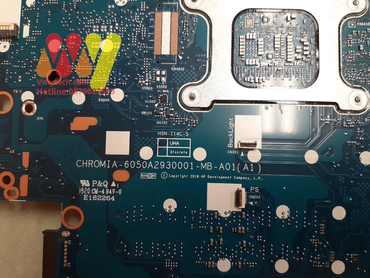 MAIN thay thế cho Laptop HP 650G4 I5-8250U HP 650 G4 Mã : 6050a2930001