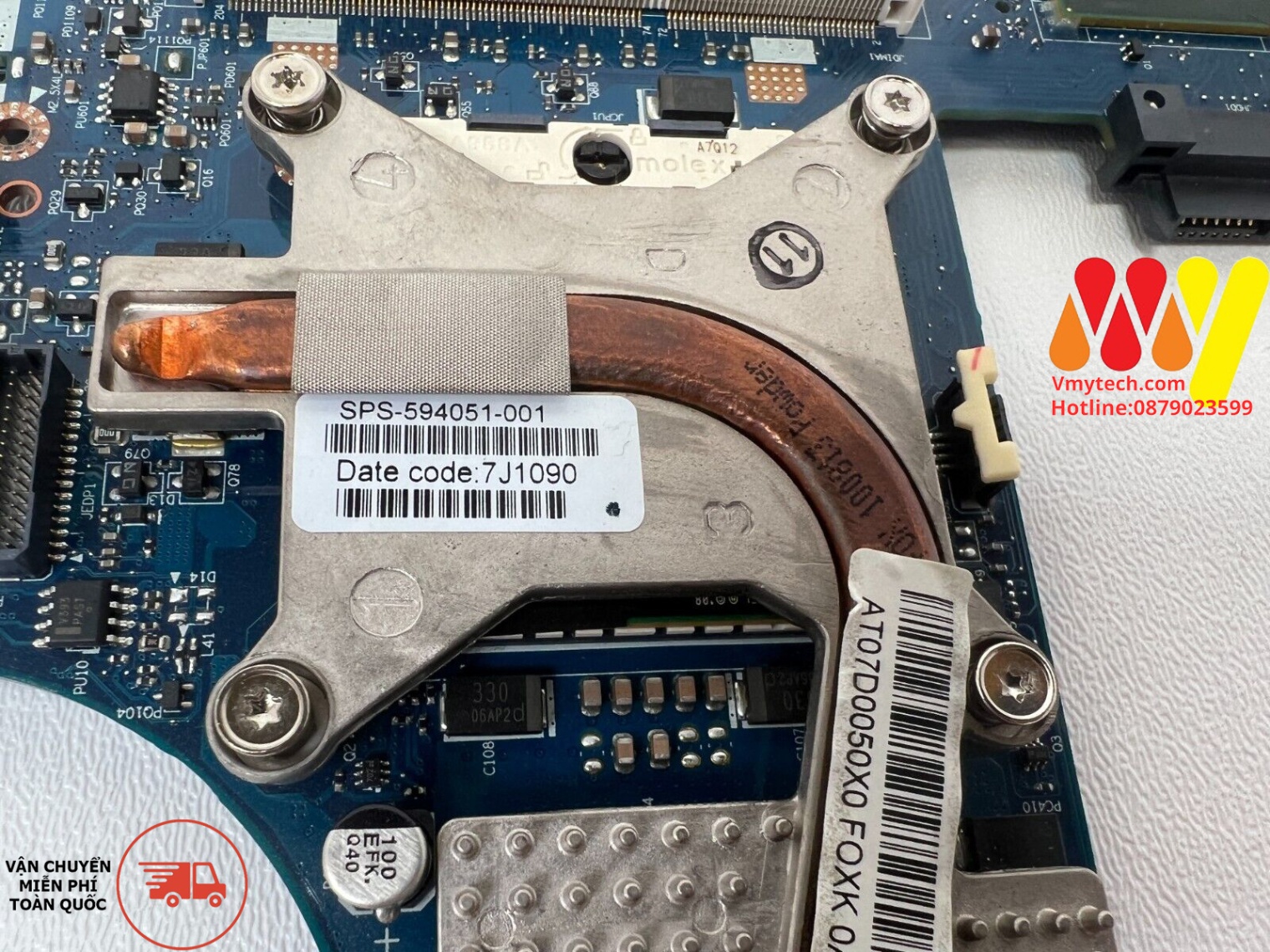 MAIN thay thế cho Laptop HP 8440P mã : la-4902p