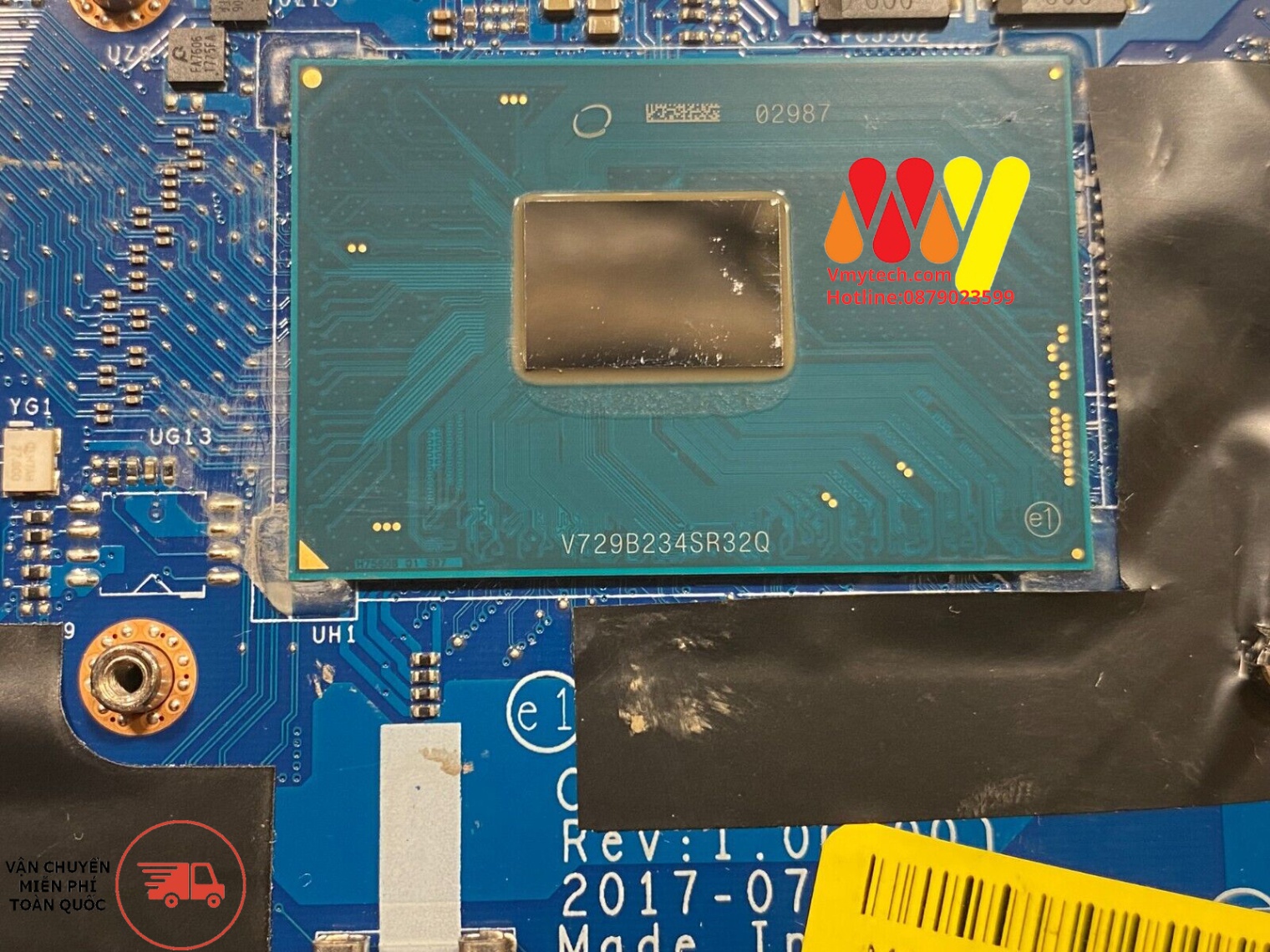 MAIN thay thế cho laptop HP 15DK I7-9750H mã : la-h461p