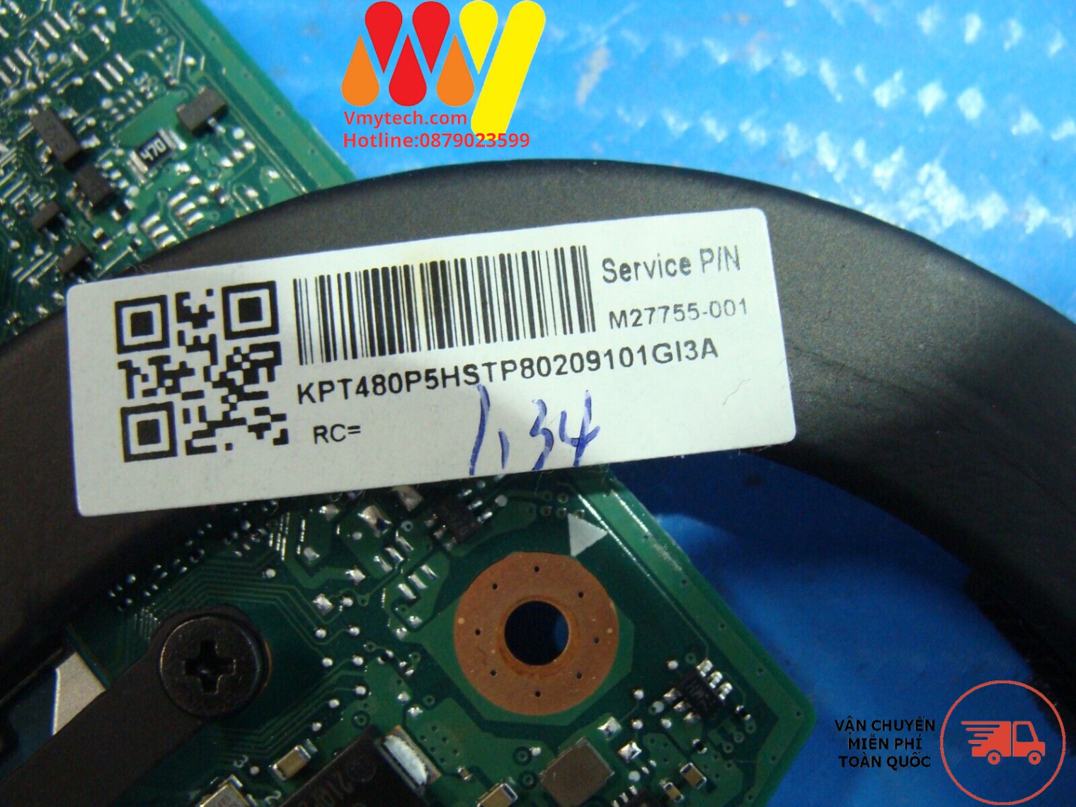 MAIN thay thế dùng cho HP 15S-FQ I7-1165G7 mã : da0p5mb38a0