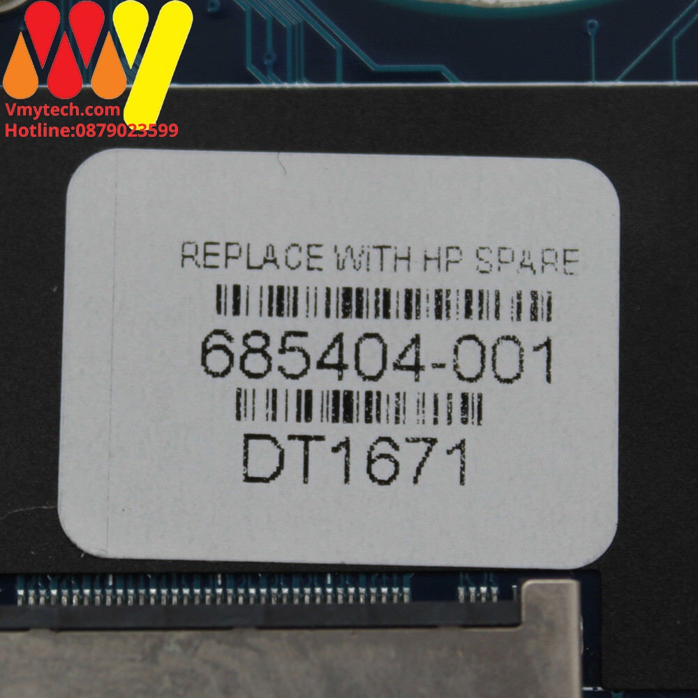 MAIN thay thế dùng cho Laptop HP 2570P mã : 685404-001