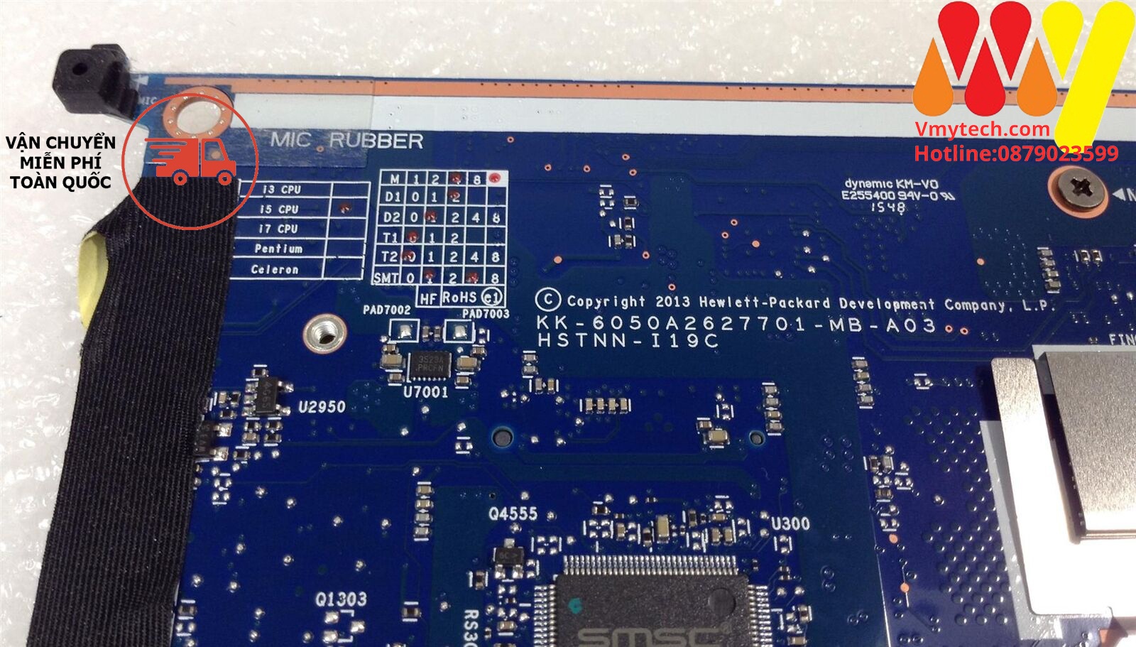MAIN thay thế dùng cho HP PRO X2 mã : 766625-601